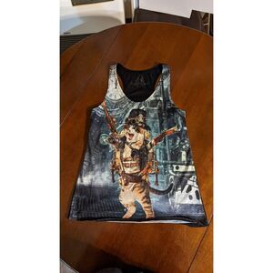 Bear Dance - Steam Punk Kitty Tank Top - Small